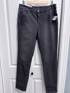 Bandolino Charcoal Slim Fit Jeans